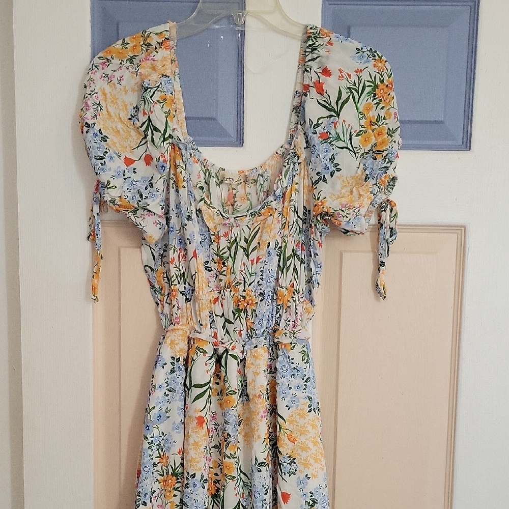 Floral mini dress